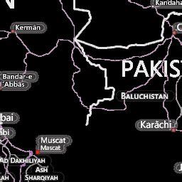 Pakistan Satellite Weather Map .